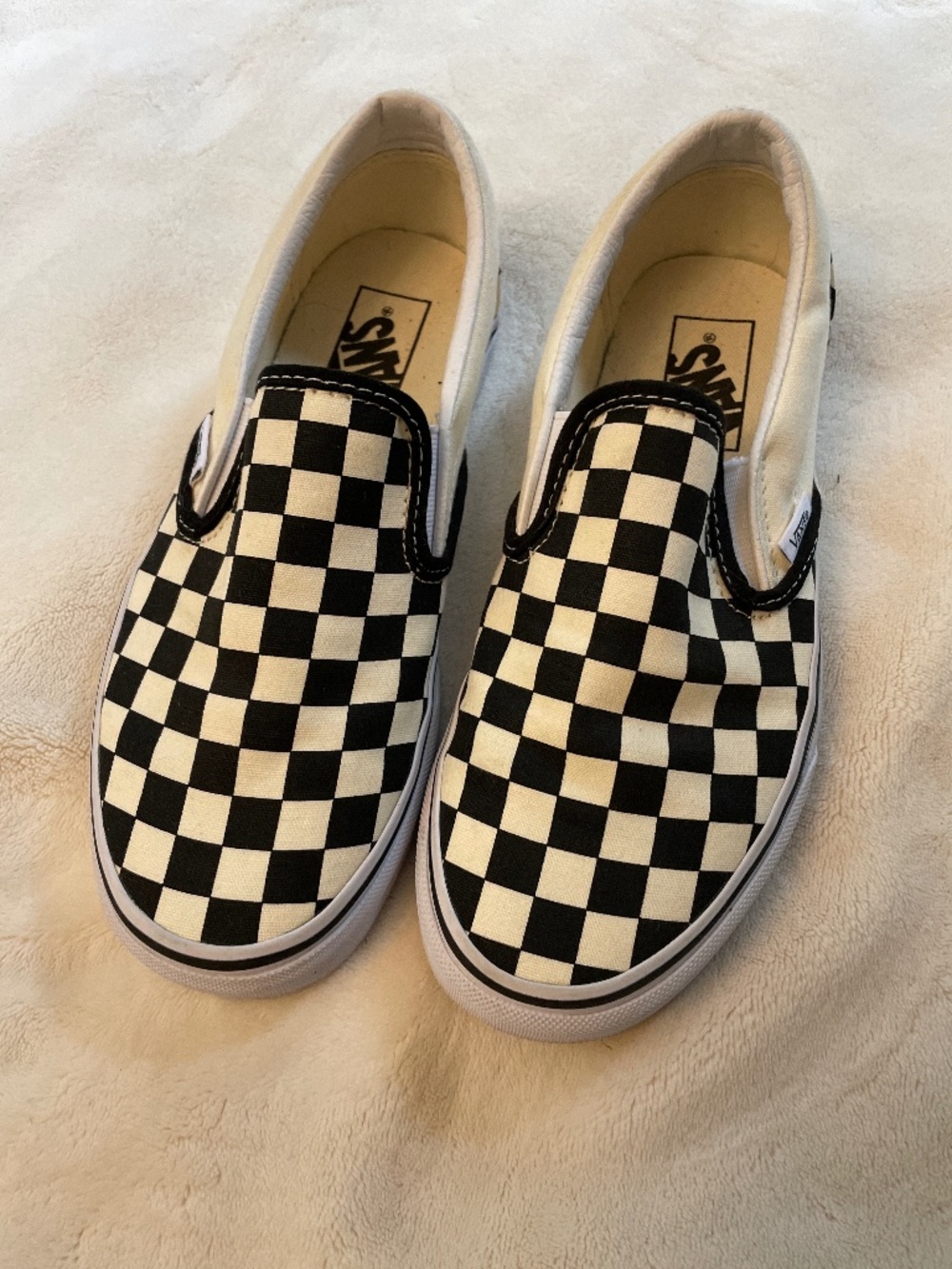 Checkered vans
